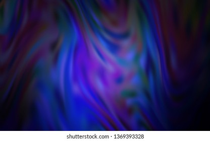 Dark BLUE vector abstract blurred background. Abstract colorful illustration with gradient. New way of your design.