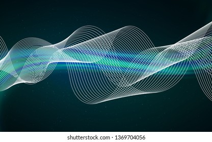 Dark BLUE vector abstract blurred background. Abstract colorful illustration with gradient. New design for your business.