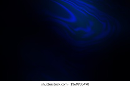 Dark BLUE vector abstract blurred background. Abstract colorful illustration with gradient. Background for a cell phone.