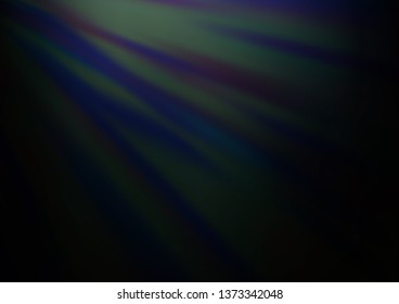 Dark BLUE vector abstract blurred background. An elegant bright illustration with gradient. The elegant pattern for brand book.