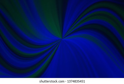 Dark BLUE vector abstract blurred layout. Modern abstract illustration with gradient. Smart design for your work.