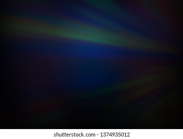 Dark BLUE vector abstract blurred background. Colorful abstract illustration with gradient. The template for backgrounds of cell phones.