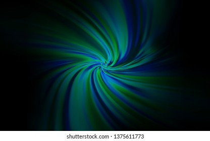 Dark BLUE vector abstract blurred background. Creative illustration in halftone style with gradient. Completely new design for your business.