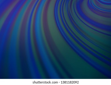 Dark BLUE vector abstract blurred background. Creative illustration in halftone style with gradient. The background for your creative designs.