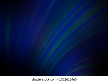 Dark BLUE vector abstract blurred background. An elegant bright illustration with gradient. The elegant pattern for brand book.