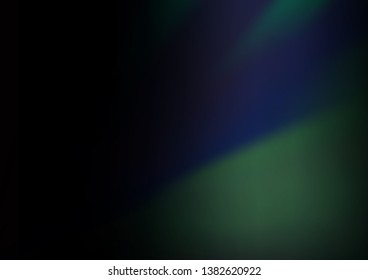 Dark BLUE vector abstract blurred background. A completely new color illustration in a bokeh style. Brand new style for your business design.