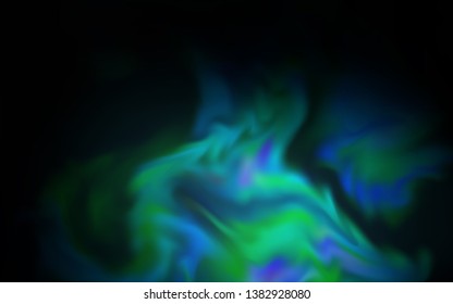 Dark BLUE vector abstract blurred background. Abstract colorful illustration with gradient. New style design for your brand book.