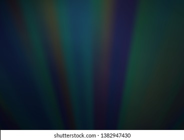 Dark BLUE vector abstract blurred pattern. Colorful abstract illustration with gradient. The best blurred design for your business.