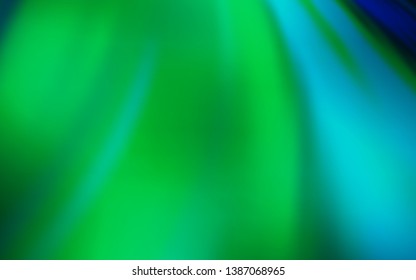 Dark BLUE vector abstract blurred layout. An elegant bright illustration with gradient. New style for your business design.