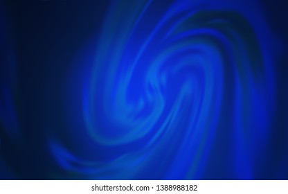 Dark BLUE vector abstract blurred background. New colored illustration in blur style with gradient. Completely new design for your business.