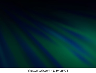 Dark BLUE vector abstract blurred pattern. A vague abstract illustration with gradient. The template for backgrounds of cell phones.