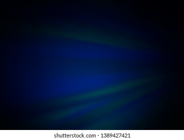 Dark BLUE vector abstract blurred background. An elegant bright illustration with gradient. The best blurred design for your business.
