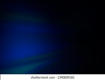Dark BLUE vector abstract blurred background. A completely new color illustration in a bokeh style. The template for backgrounds of cell phones.