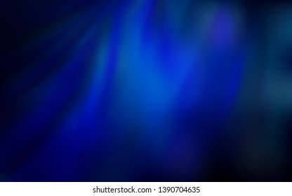 Dark BLUE vector abstract blurred layout. Colorful illustration in abstract style with gradient. Background for designs.