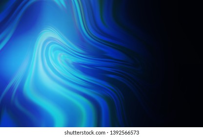 Dark BLUE vector abstract blurred background. Colorful abstract illustration with gradient. New style design for your brand book.