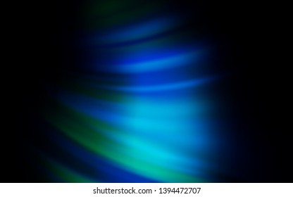 Dark BLUE vector abstract blurred layout. Abstract colorful illustration with gradient. Completely new design for your business.
