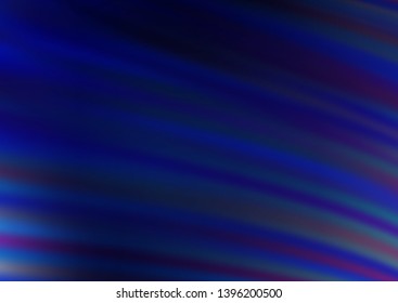 Dark BLUE vector abstract blurred background. Colorful illustration in blurry style with gradient. Brand new style for your business design.