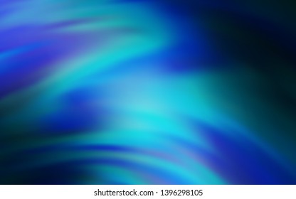 Dark BLUE vector abstract blurred background. Modern abstract illustration with gradient. Smart design for your work.