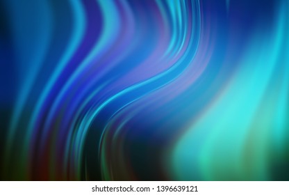 Dark BLUE vector abstract blurred layout. Abstract colorful illustration with gradient. Background for a cell phone.