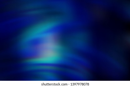 Dark BLUE vector abstract blurred background. New colored illustration in blur style with gradient. Elegant background for a brand book.
