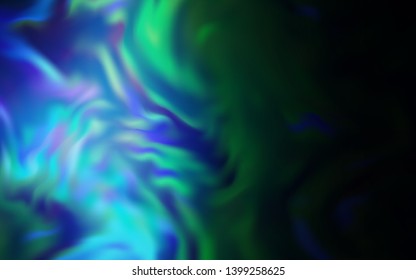 Dark BLUE vector abstract blurred background. An elegant bright illustration with gradient. Background for a cell phone.
