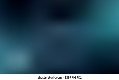 Dark BLUE vector abstract blurred layout. Glitter abstract illustration with gradient design. The best blurred design for your business.