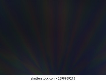 Dark BLUE vector abstract blurred pattern. Colorful abstract illustration with gradient. The blurred design can be used for your web site.
