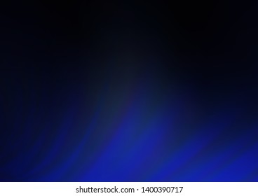 Dark BLUE vector abstract blurred pattern. Colorful illustration in abstract style with gradient. The template for backgrounds of cell phones.