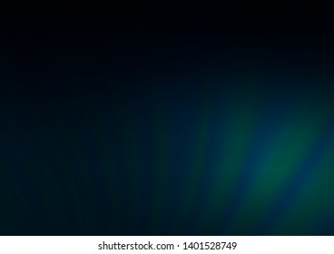 Dark BLUE vector abstract blurred pattern. Glitter abstract illustration with an elegant design. A completely new design for your business.