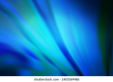 Dark BLUE vector abstract blurred layout. A completely new colored illustration in blur style. Background for designs.