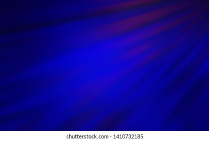 Dark BLUE vector abstract blurred background. Creative illustration in halftone style with gradient. New way of your design.