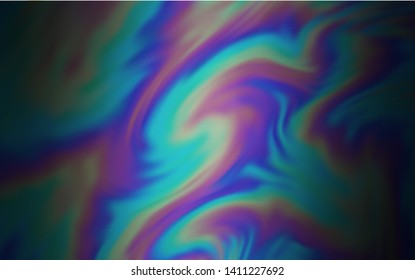 Dark BLUE vector abstract blurred background. Colorful illustration in abstract style with gradient. New way of your design.