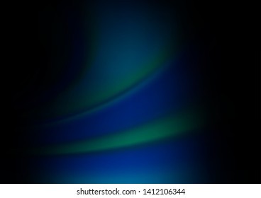 Dark BLUE vector abstract blurred background. Glitter abstract illustration with an elegant design. The template for backgrounds of cell phones.