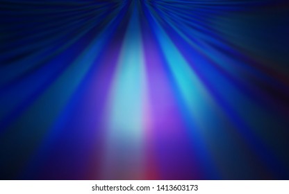 Dark BLUE vector abstract blurred layout. Colorful illustration in abstract style with gradient. Elegant background for a brand book.