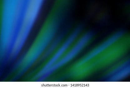 Dark BLUE vector abstract blurred background. An elegant bright illustration with gradient. New style design for your brand book.
