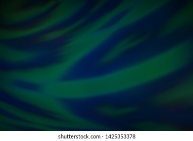 Dark BLUE vector abstract blurred layout. Creative illustration in halftone style with gradient. New style for your business design.
