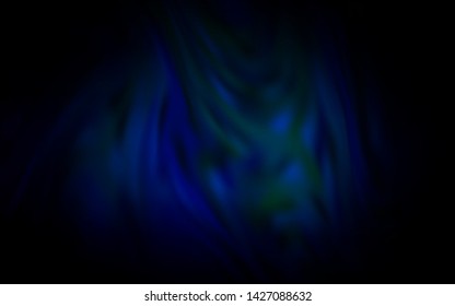 Dark BLUE vector abstract blurred background. A completely new colored illustration in blur style. New style design for your brand book.