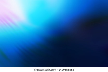 Dark BLUE vector abstract blurred background. An elegant bright illustration with gradient. The best blurred design for your business.