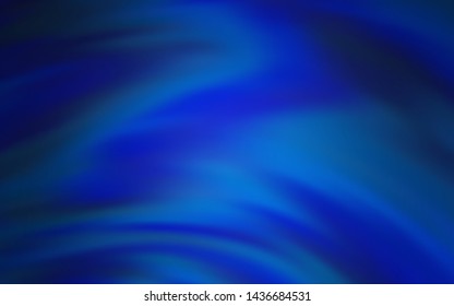 Dark BLUE vector abstract blurred background. Abstract colorful illustration with gradient. New way of your design.