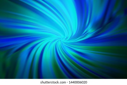 Dark BLUE vector abstract blurred layout. Colorful abstract illustration with gradient. Completely new design for your business.