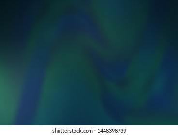 Dark BLUE vector abstract blurred background. An elegant bright illustration with gradient. A completely new design for your business.