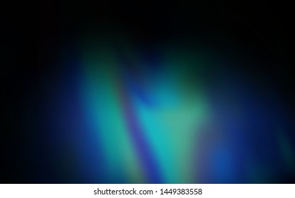 Dark BLUE vector abstract blurred background. Modern abstract illustration with gradient. The best blurred design for your business.