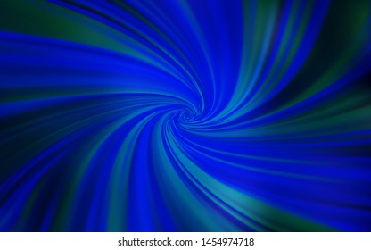 Dark BLUE vector abstract blurred layout. Creative illustration in halftone style with gradient. New style design for your brand book.