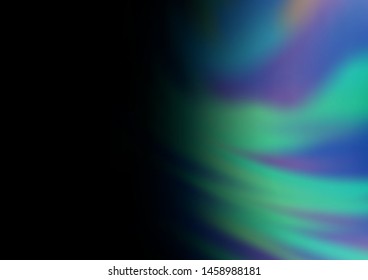 Dark BLUE vector abstract blurred pattern. Colorful illustration in abstract style with gradient. A completely new design for your business.