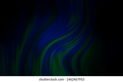 Dark BLUE vector abstract blurred layout. Creative illustration in halftone style with gradient. Completely new design for your business.