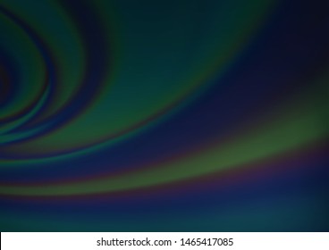 Dark BLUE vector abstract blurred background. Creative illustration in halftone style with gradient. The elegant pattern for brand book.