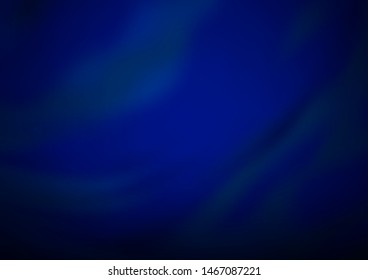 Dark BLUE vector abstract blurred pattern. Colorful abstract illustration with gradient. Brand new design for your business.