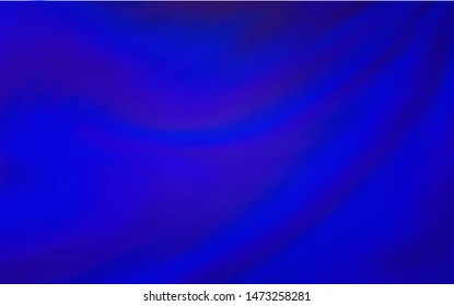 Dark BLUE vector abstract blurred layout. Colorful abstract illustration with gradient. New way of your design.