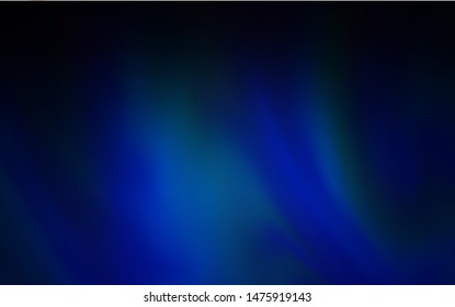 Dark BLUE vector abstract blurred layout. Colorful illustration in abstract style with gradient. New style for your business design.