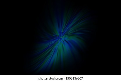 Dark BLUE vector abstract blurred background. New colored illustration in blur style with gradient. Blurred design for your web site.